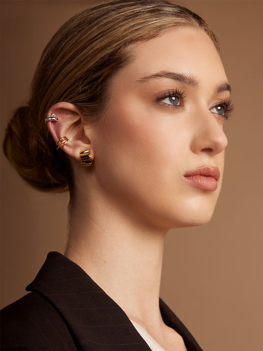 Triple Curve Ear Cuff