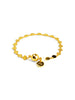 Dot Disc Chain Magnet Bracelet