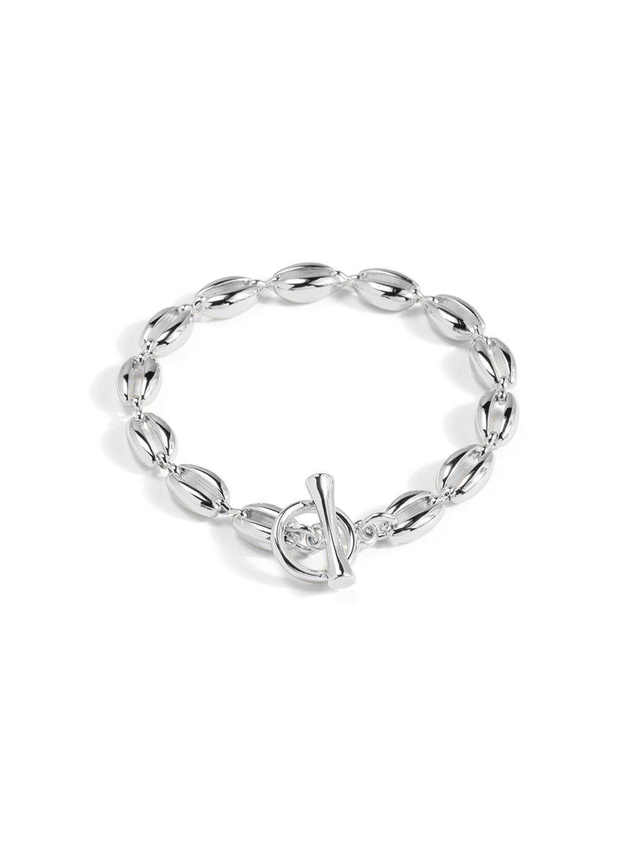 Marquise Link Toggle Bracelet