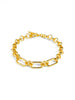 Pave Knot Link Bracelet