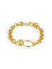 Infinity Knotted Chain Toggle Bracelet