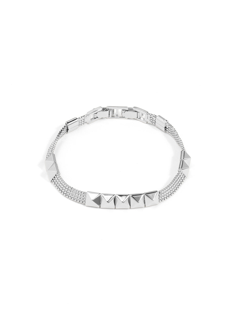 Studded Mesh Bracelet