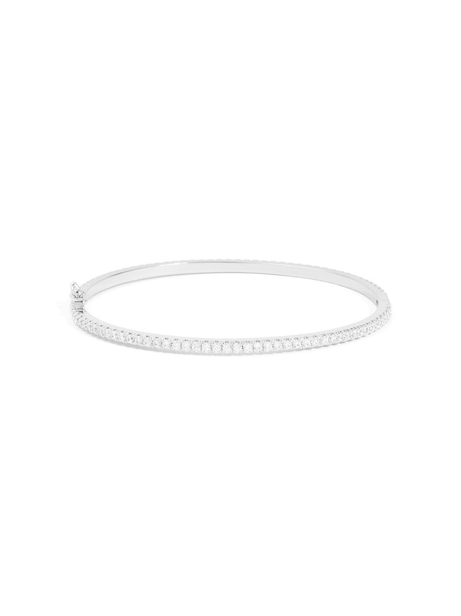 Pavé Slim Bangle