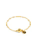 Skinny Crystal Layer Magnet Bracelet