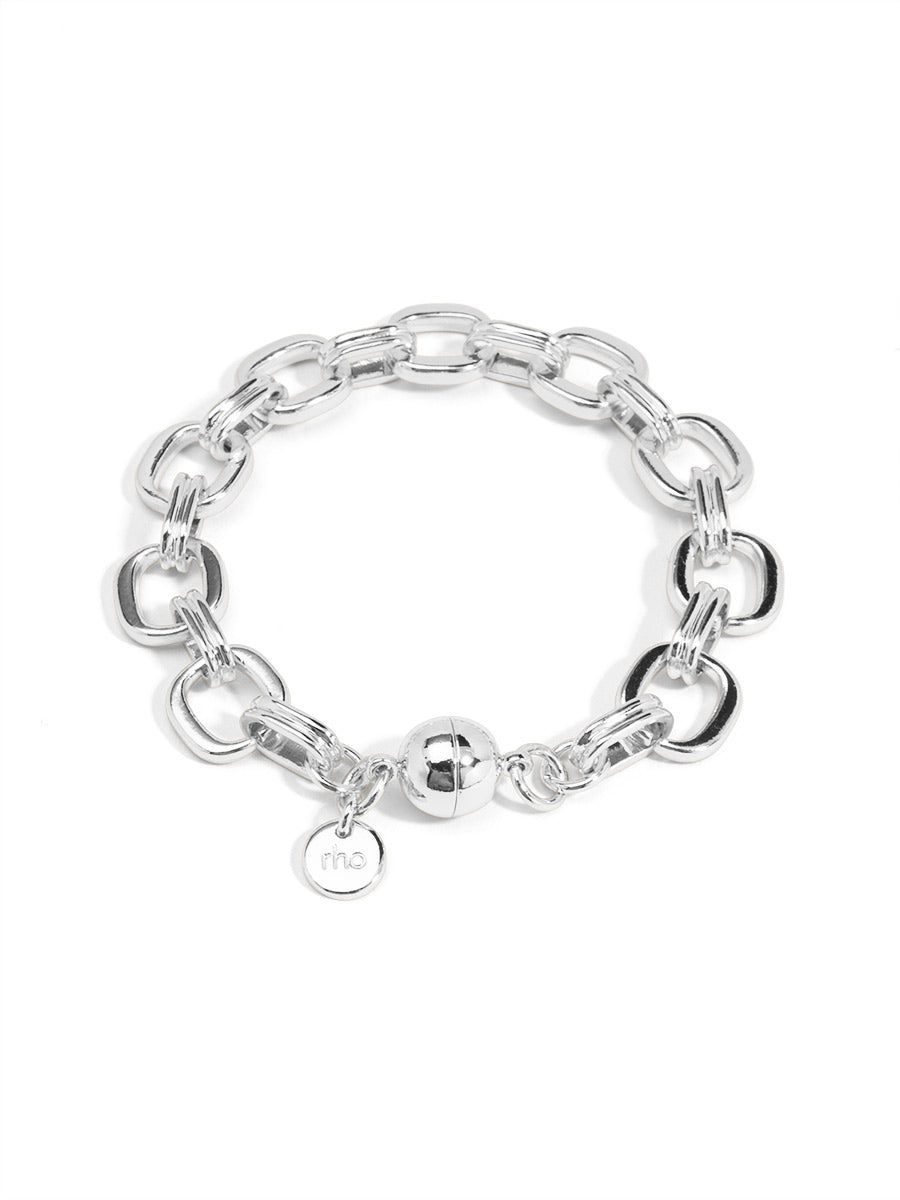 Square Link Magnet Bracelet
