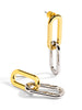 Cable Link Drop Earrings