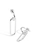 Paperclip Drop Earring