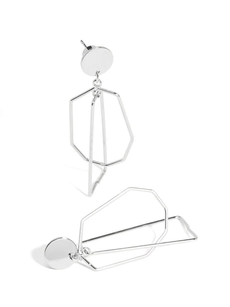 Geometric Drop Earring