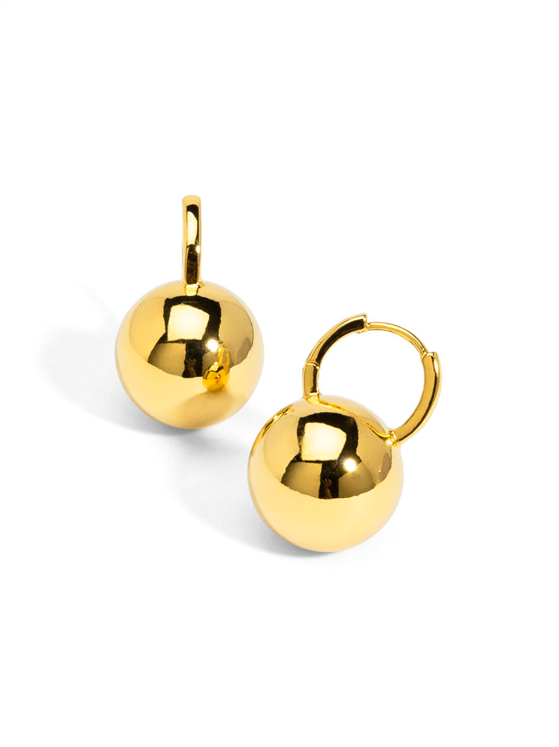 Chunky Ball Drop Earring