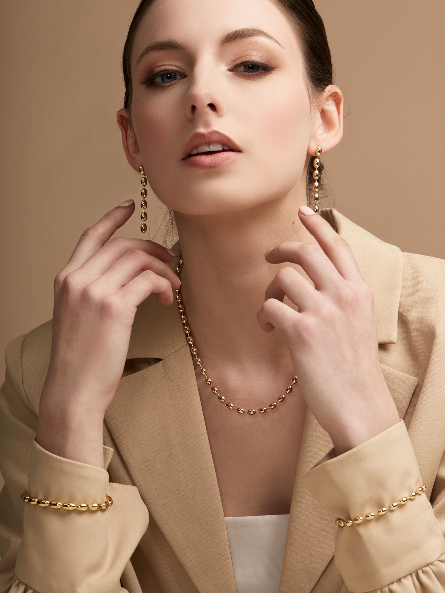 Beaded Drop Earring