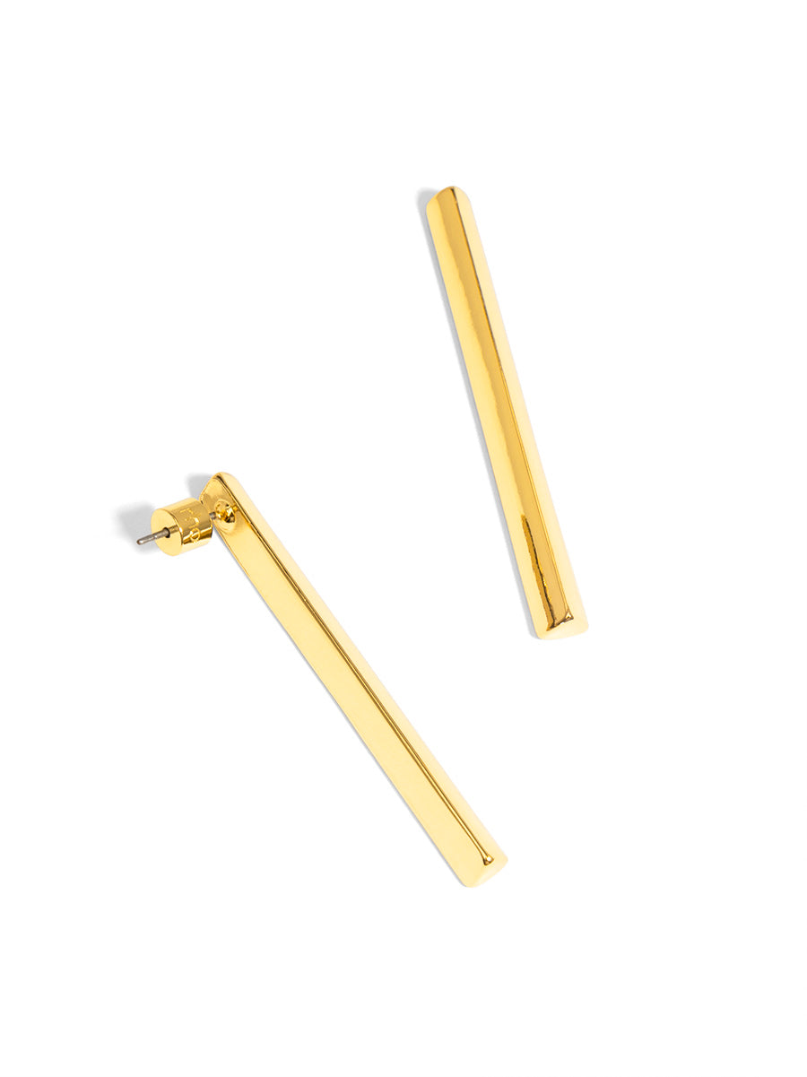 Triangle Bar Drop Earring