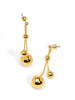 Orb Chain Drop Earring