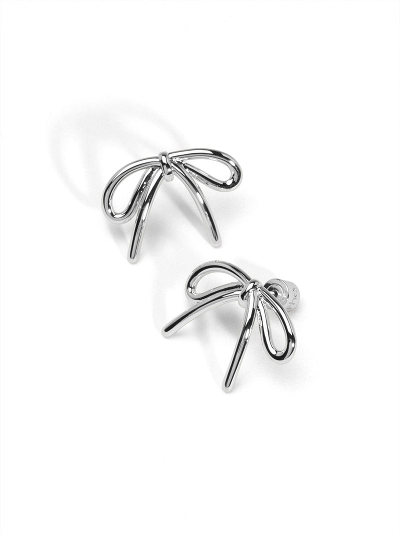 Small Bow Stud Earring