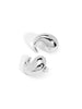 Curved Dome Stud Earring