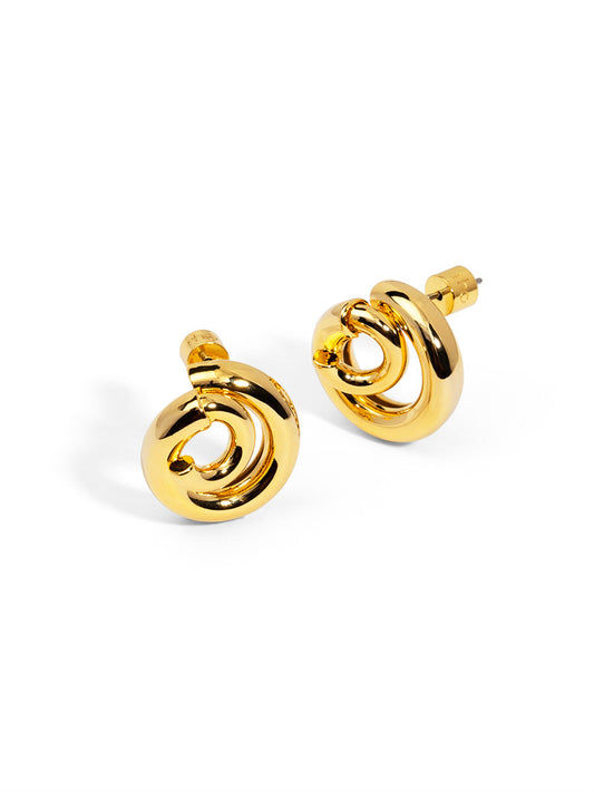 Swirl Stud Earring