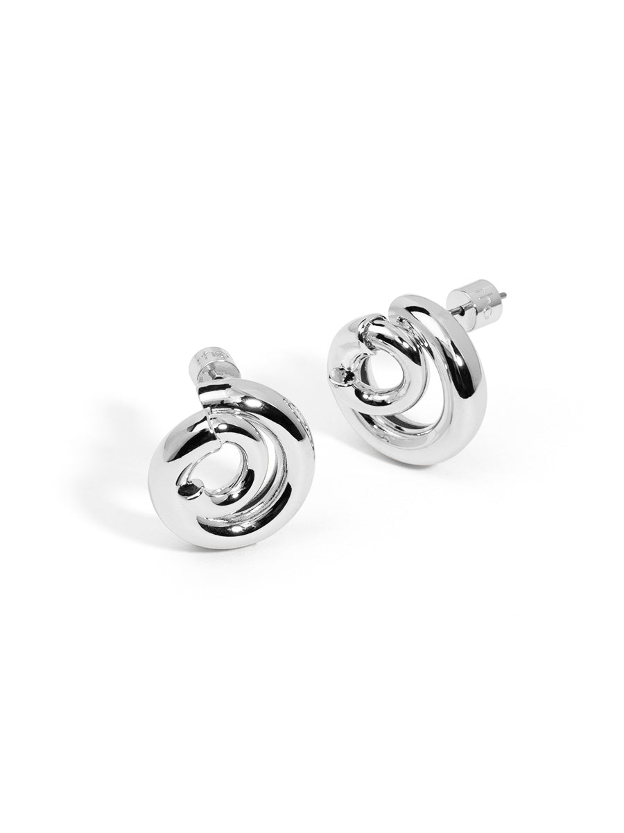 Swirl Stud Earring
