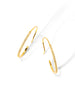 Slim Pave Hoop Earring