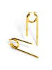 Arc Hoop Bar Earring