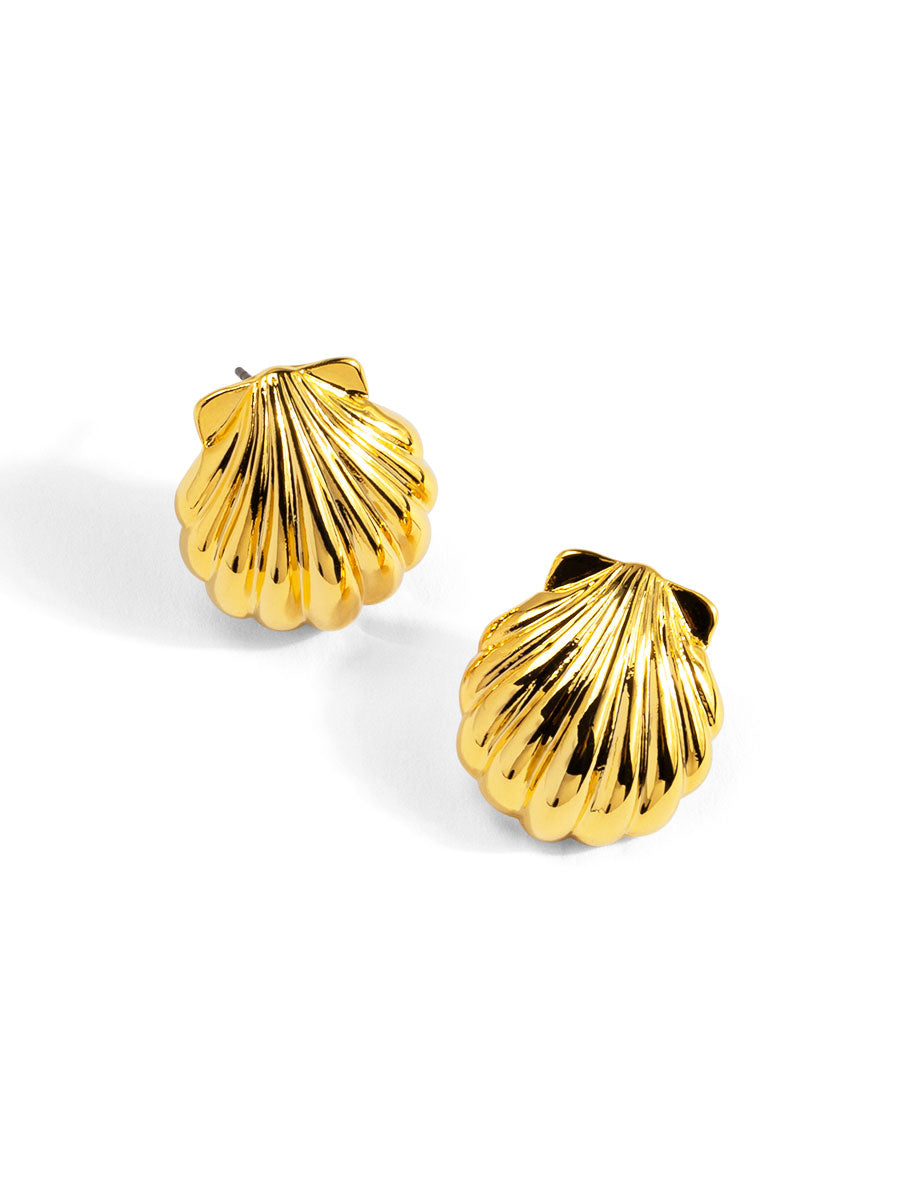 Seashell Stud Earring