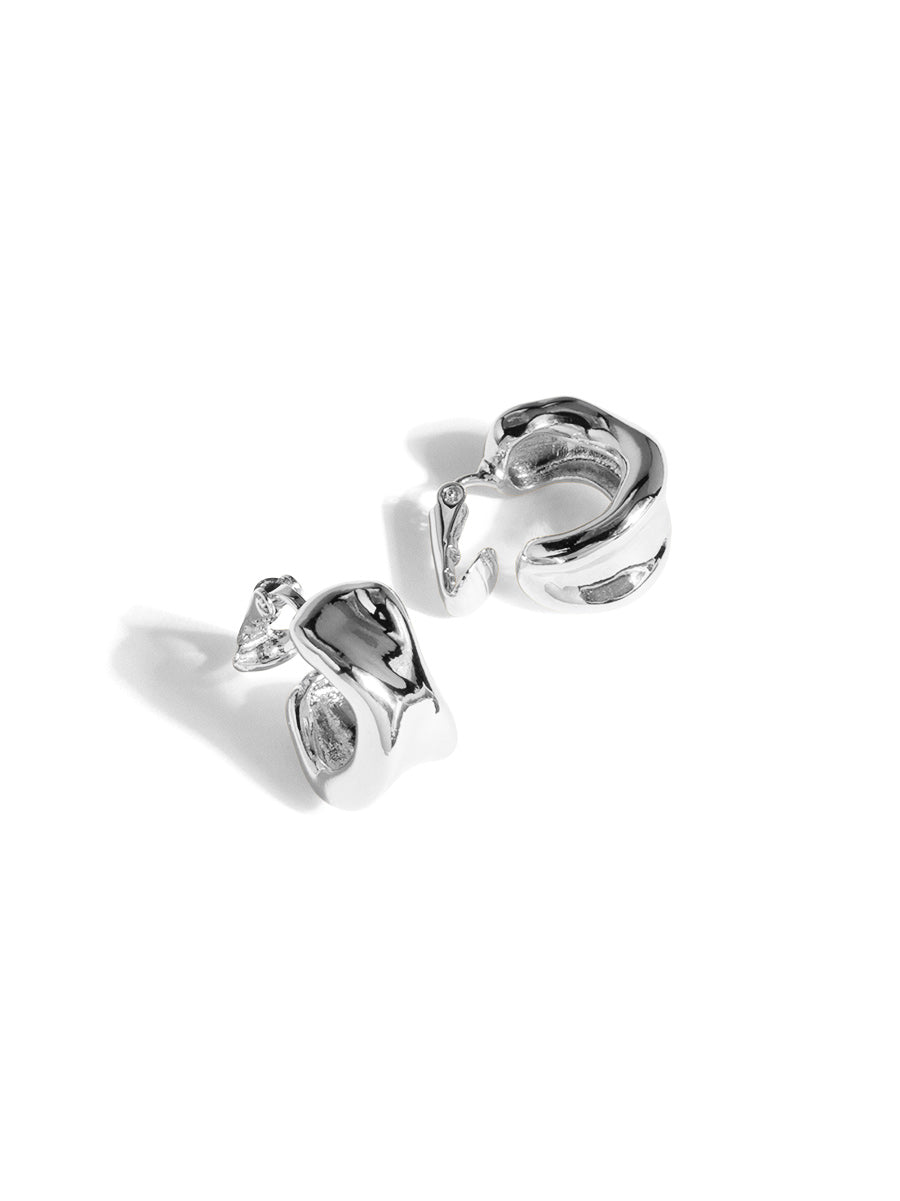 Molten Dome Ear Cuff/Clip On Earring