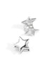 Double Star Chunky Stud Earring