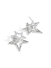 Pave Star Outline Ear Jacket