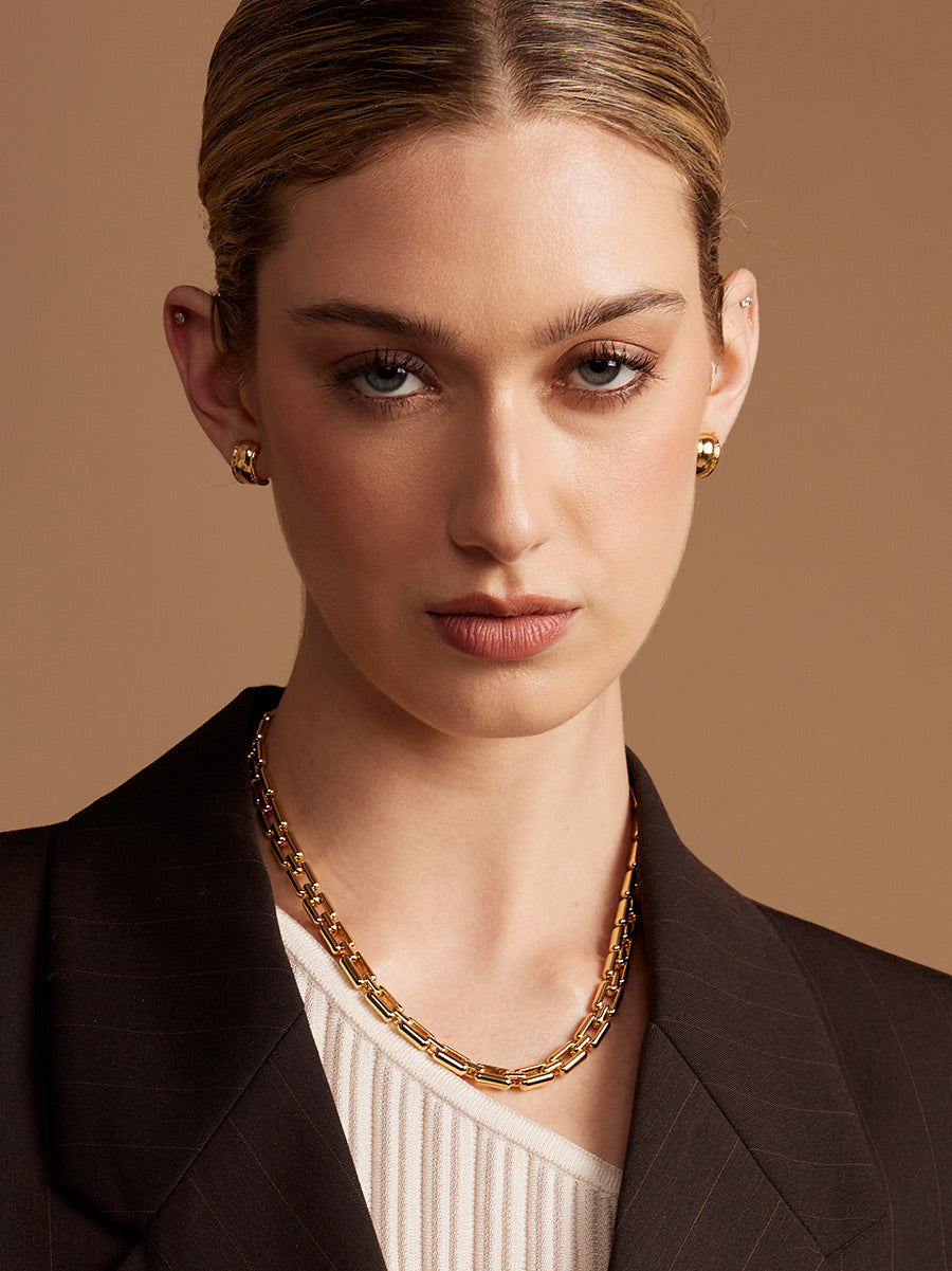 Classic Fold Clip-On Earring