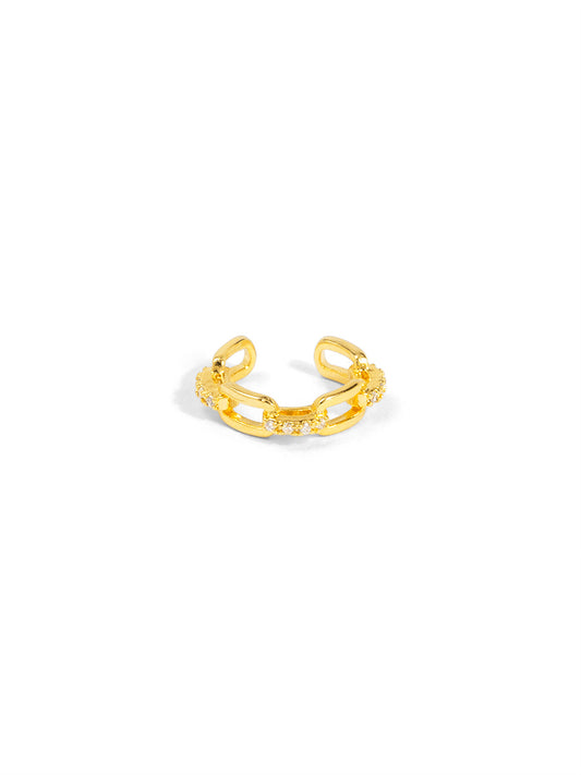 Pavé Link Ear Cuff