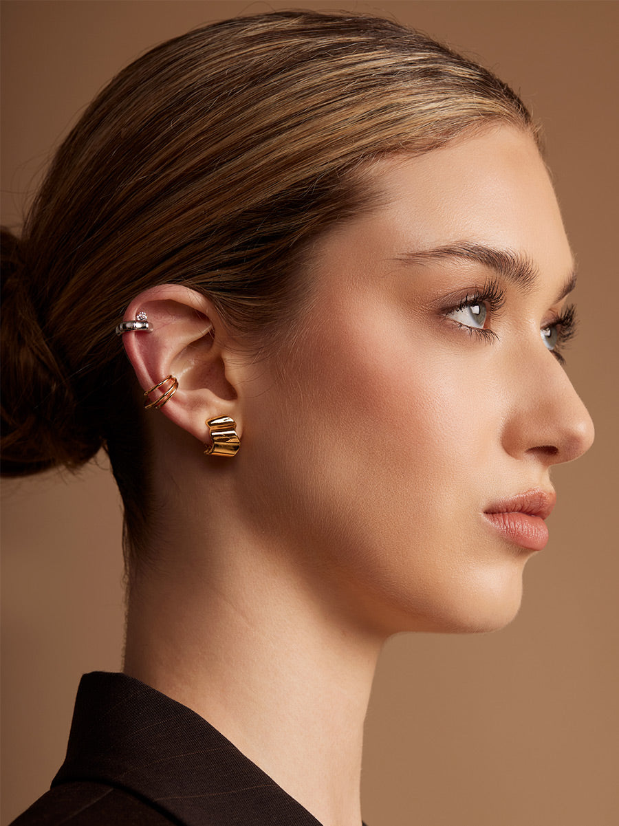 Triple Curve Ear Cuff