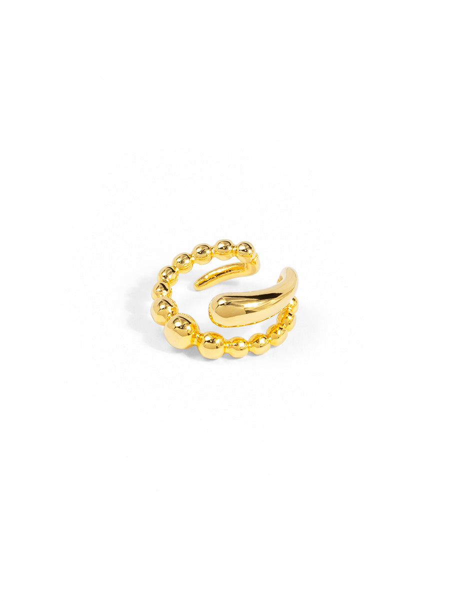 Beaded Orbit Ear Cuff