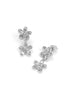Double Bloom Drop Earring