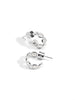 Crystal Fringe Hoop Earring