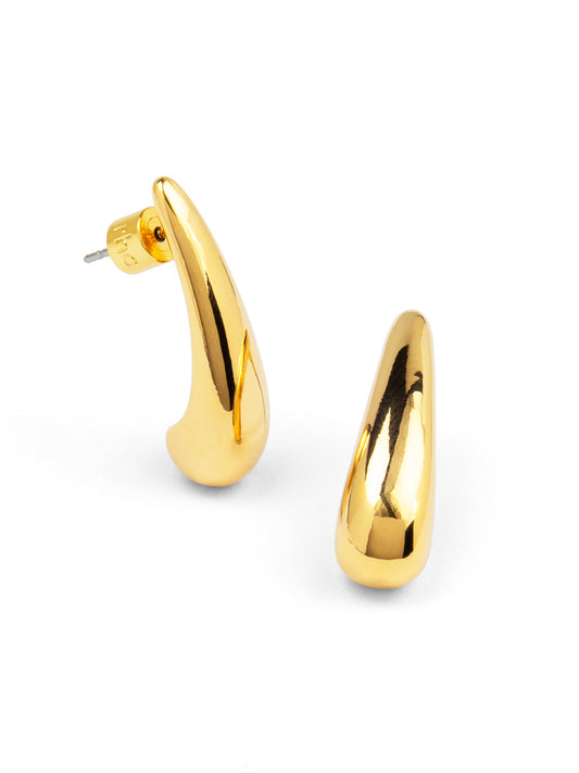 Tapered Drop Stud Earring