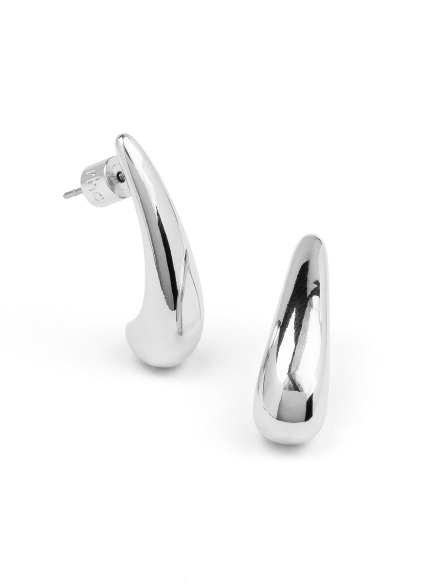 Tapered Drop Stud Earring