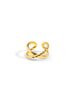 Twisted Double Band Ear Cuff