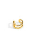 Pave Accent Double Band Ear Cuff