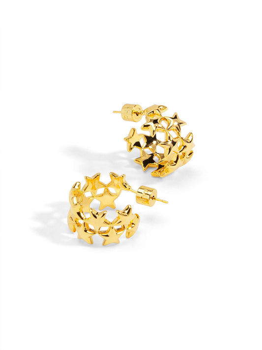 Double Stack Star Hoop