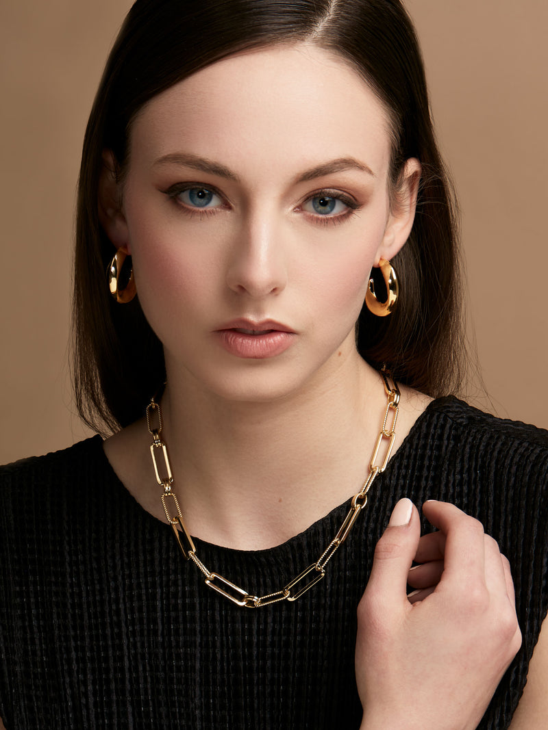 Classic Rope Links Necklace