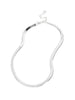 Herringbone Chain Collar Necklace