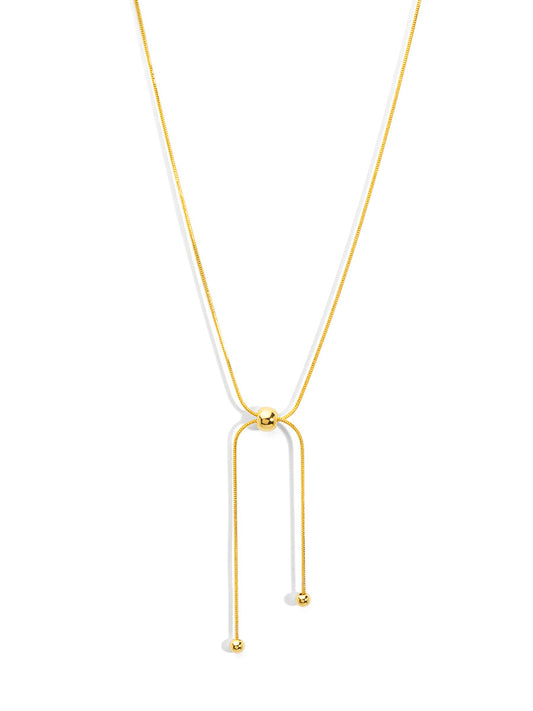 Beaded Lariat Necklace