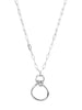 Knotted Charm Pendant Necklace