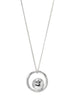 Ball Ring Charm Pendant Necklace