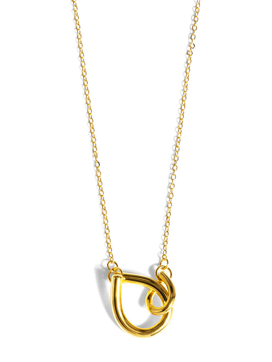 Interlock Pendant Short Necklace