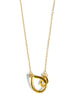 Interlock Pendant Short Necklace