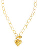 Radiant Heart Pendant Necklace