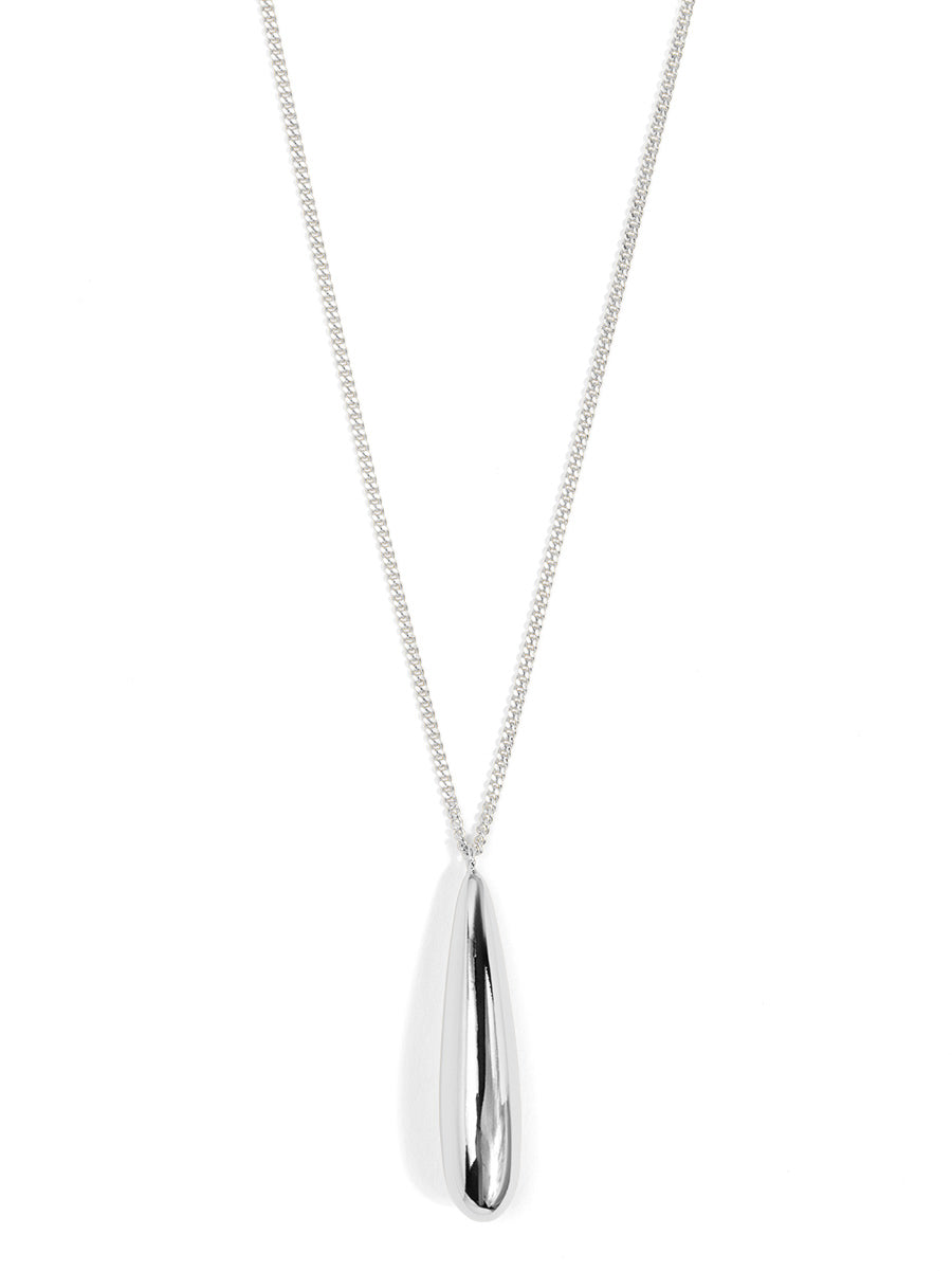 Tapered Drop Pendant Necklace