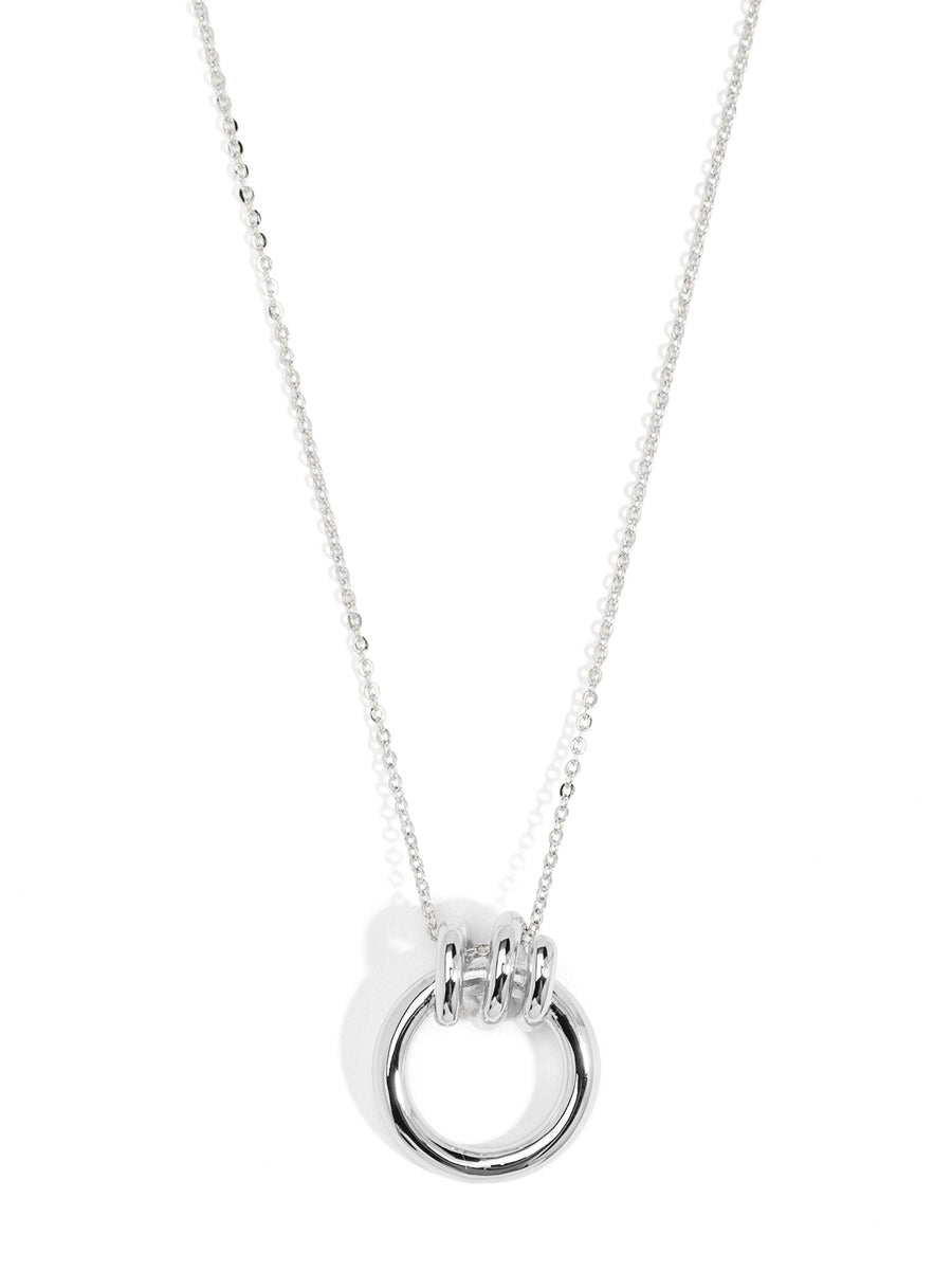 Doorknocker Pendant Short Necklace