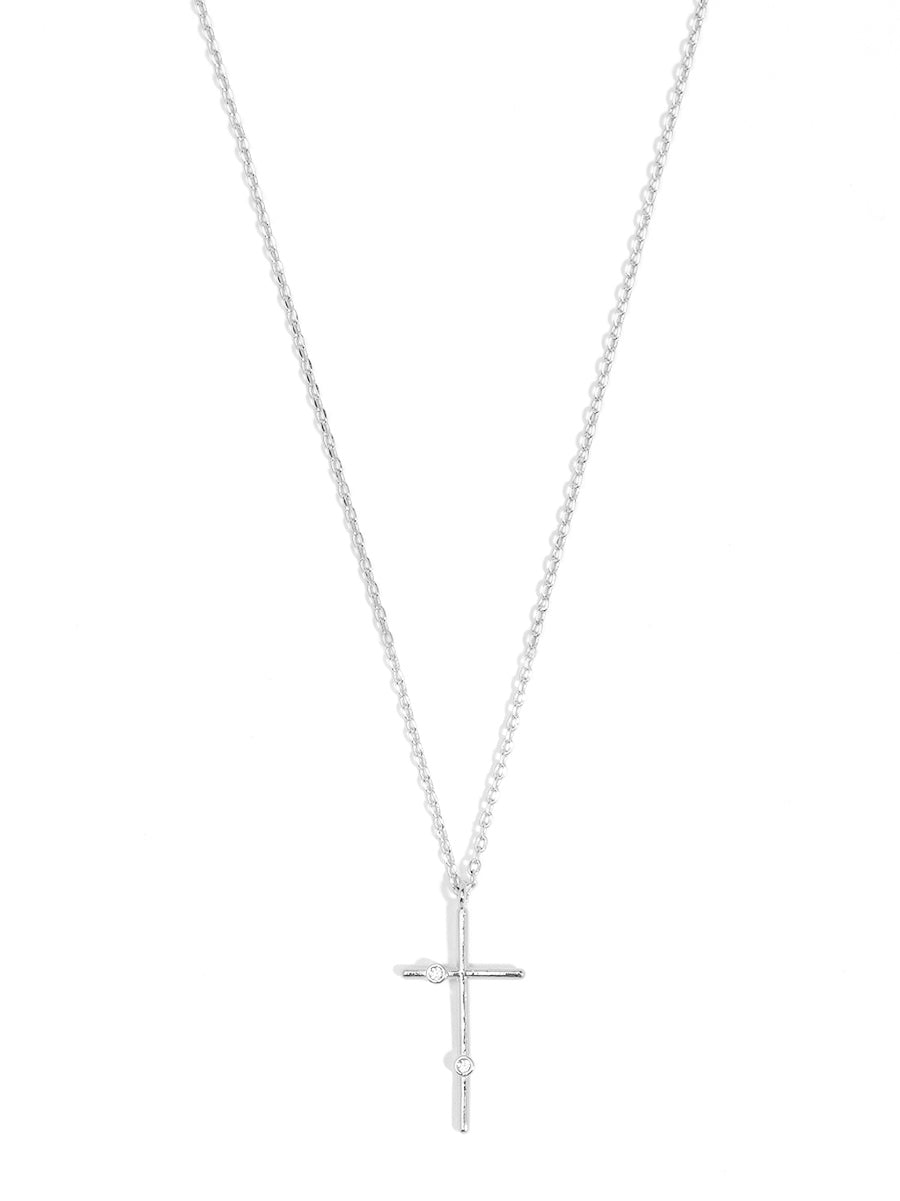 Accent Cross Pendant Necklace