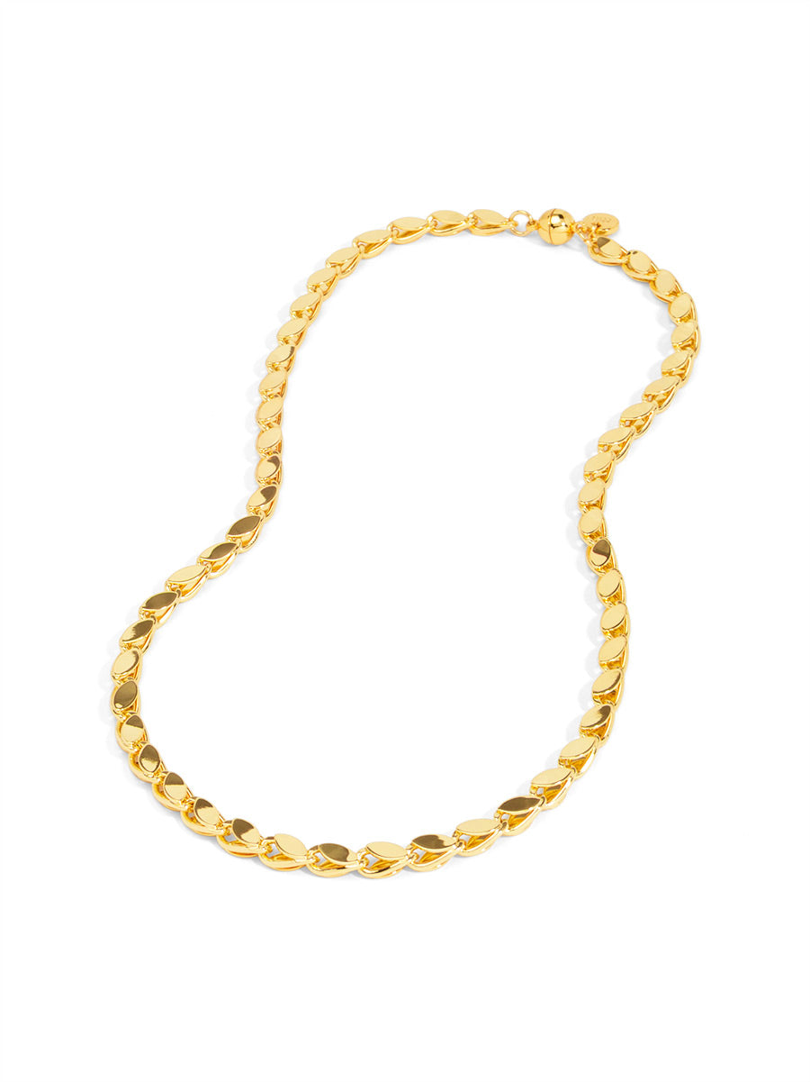 Leaf Link Magnet Necklace