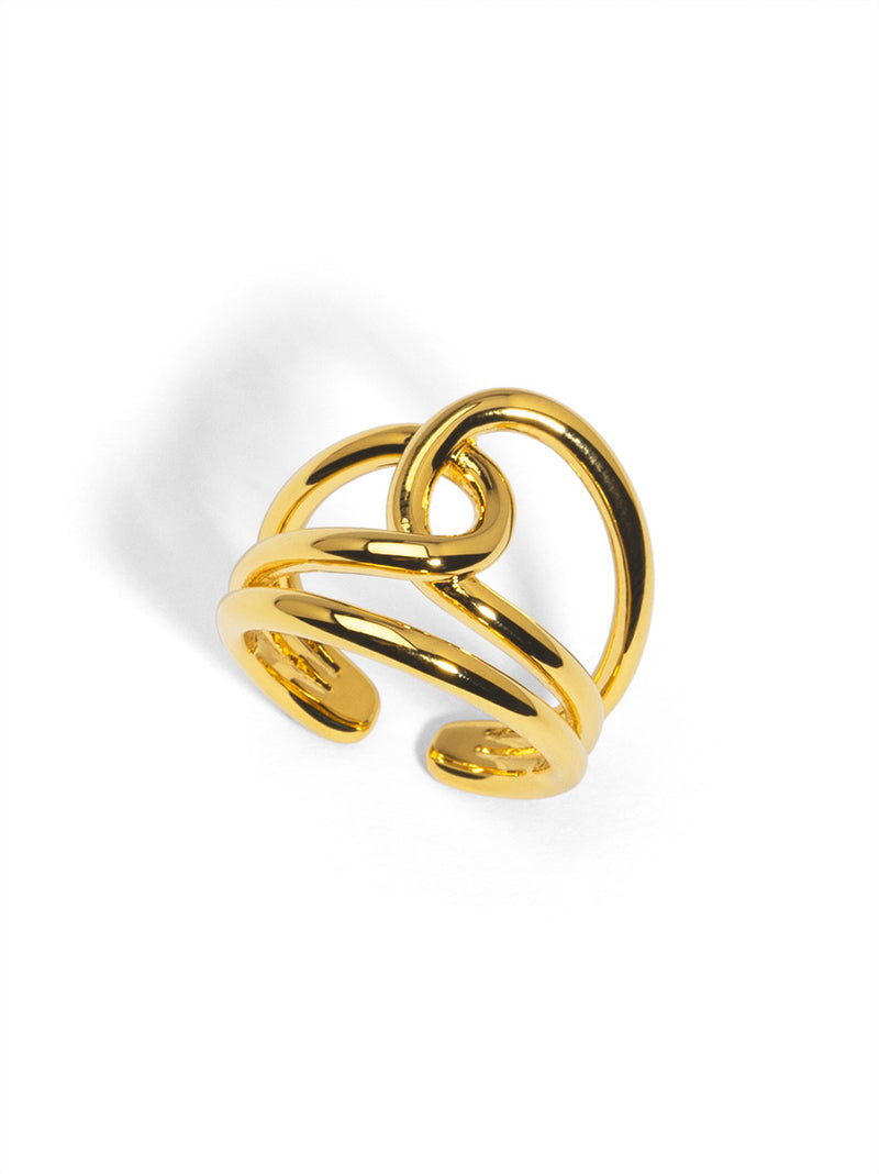 Swirl Statement Ring